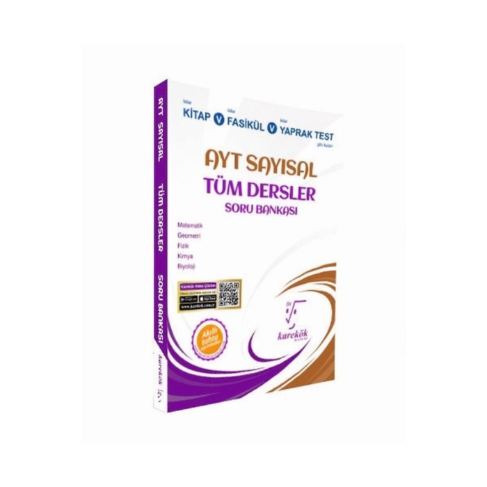 Karekök Yayınları Ayt Sayısal Tüm Dersler Soru Bankası