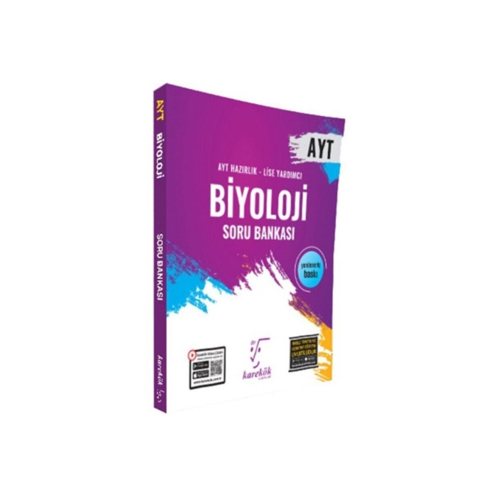 Karekök Yayınları AYT Biyoloji Soru Bankası Ayraç Hediye