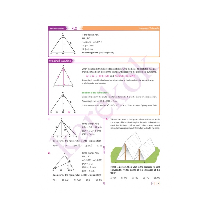 2024-2025 Müfredat GEOMETRY ZERO  ( Sıfırdan İngilizce Geometri )