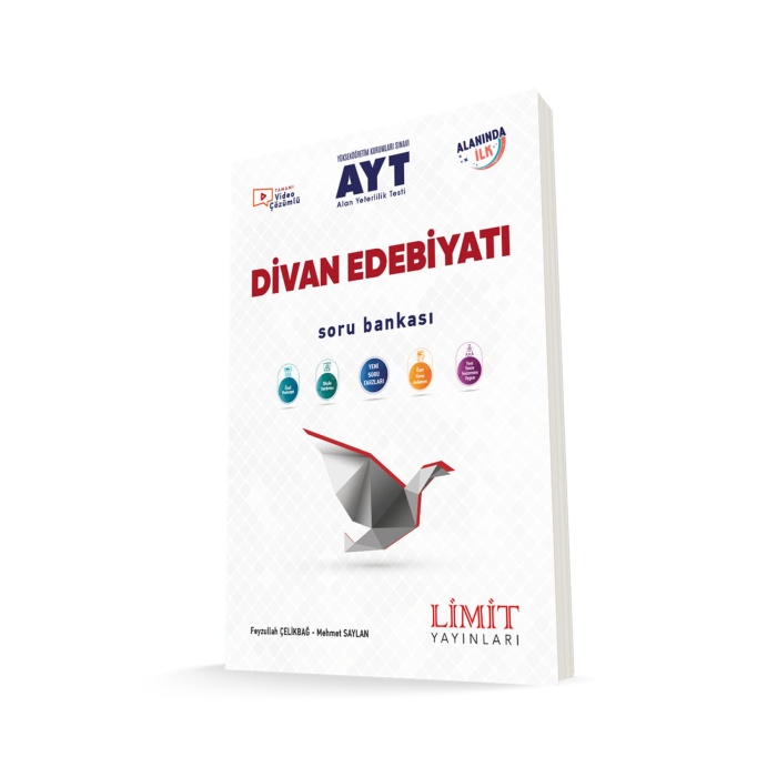 2024-2025 Müfredat AYT Türkçe + Divan Edebiyatı Soru Bankası Video Desteklidir Kazandıran Set