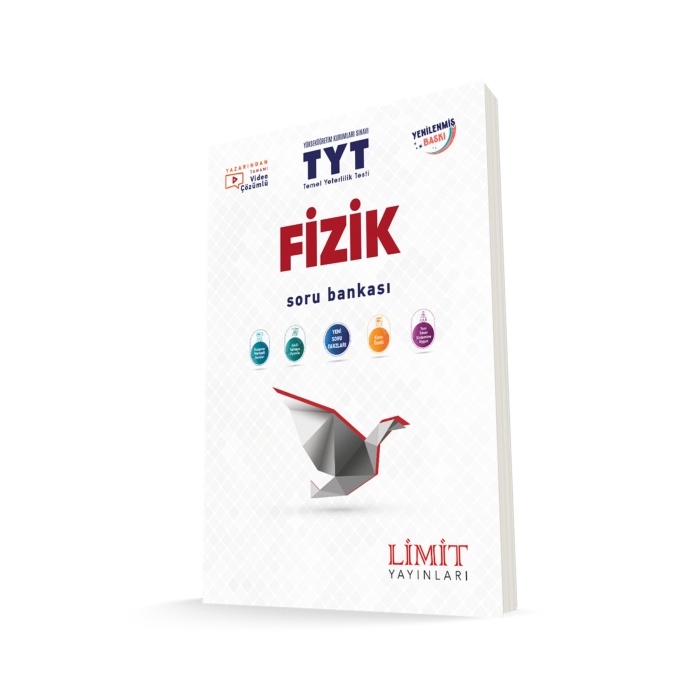 2024-2025 Müfredat TYT Fizik-Kimya-Biyoloji Soru Bankası Video Desteklidir Mega Set