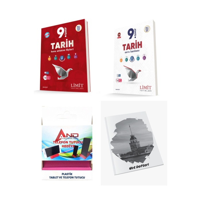2024-2025 Müfredat 9 Sınıf Tarih Konu Anlatımı + Tamamı Video Çözümlü Soru Bankası