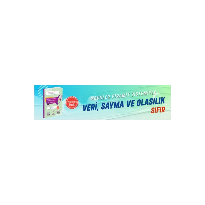 TYT-AYT VERİ, SAYMA VE OLASILIK KONU ANLATIMLI SORU BANKASI GÜNCEL