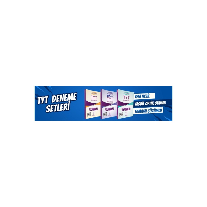 TYT Deneme Setleri Yeni Nesil Mobil Optik Okuma Tamamı Çözümlü