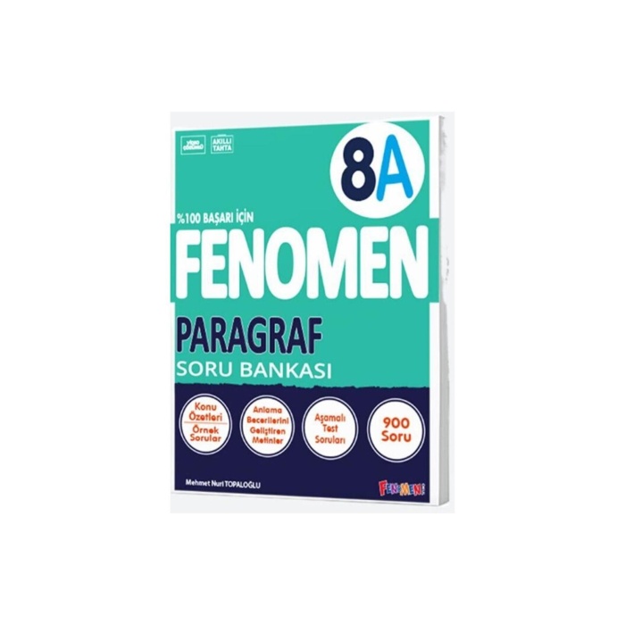 Fenomen Yayınları 8. Sınıf Paragraf A Soru Bankası