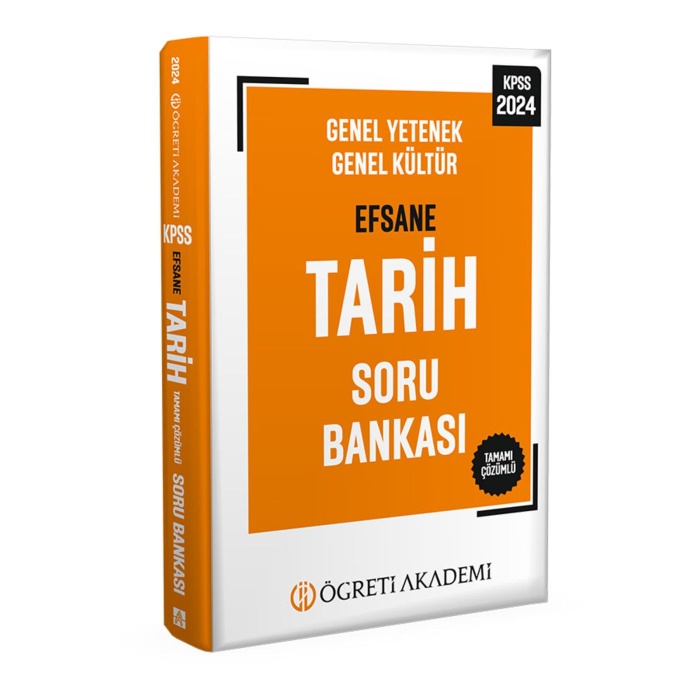 2024 KPSS Genel Yetenek Genel Kültür Efsane Tarih Soru Bankası