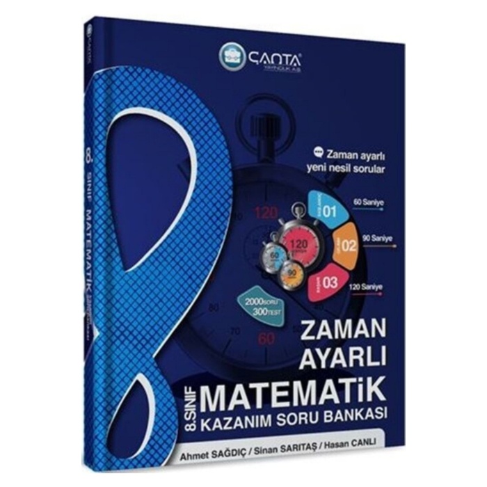 8.Sınıf Matematik Zaman Ayarlı Kazanım Soru Bankası Süper Kitap