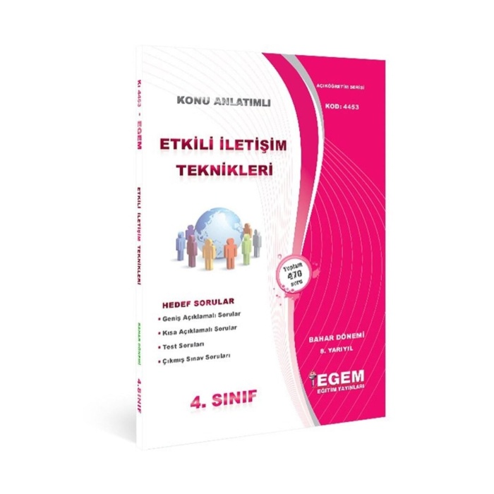 Aöf Etkili Iletişim Teknikleri Konu Anlatımlı Soru Bankası