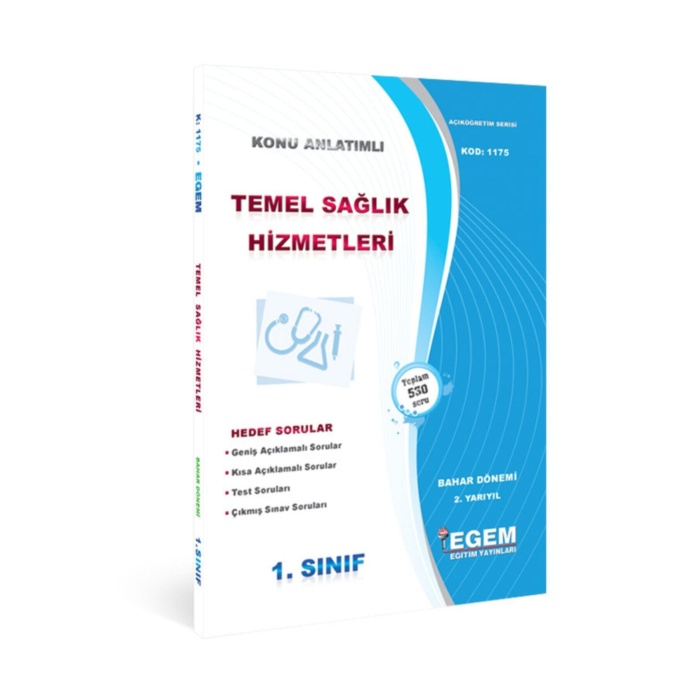 Temel Sağlık Hizmetleri Konu Anlatımlı Soru Bankası Bahar Dönemi