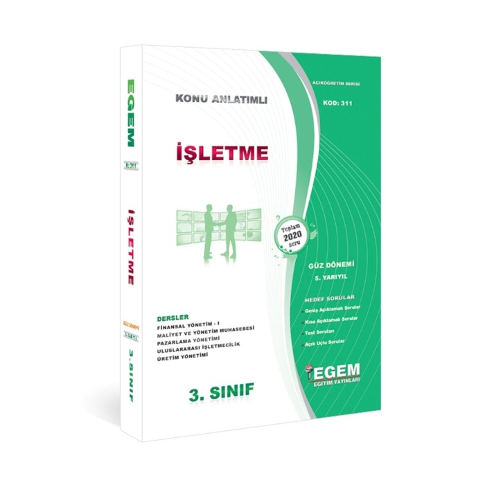 Açık Öğretim Işletme 4 Sınıf Güz 7 Dönem Konu Anlatımlı Soru Ve Çıkmış