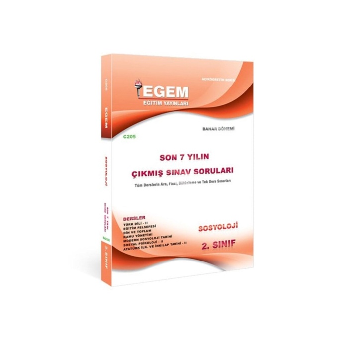 Aöf Sosyoloji 2 Sınıf 4 Dönem (bahar) Konu Anlatımlı Soru Bankası Set +çıkmış