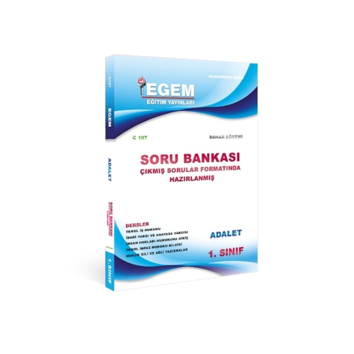 And.aöf Adalet 1 Ve Sınıf Güz Ve Bahar Dönemi Konu Anlatımlı Full Set