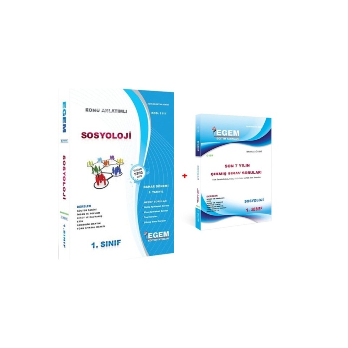 Aöf Açık Öğetim Sosyoloji 1 Sınıf 2 Dönem (bahar) Konu Anlatımlı Soru Bankası +çıkmış