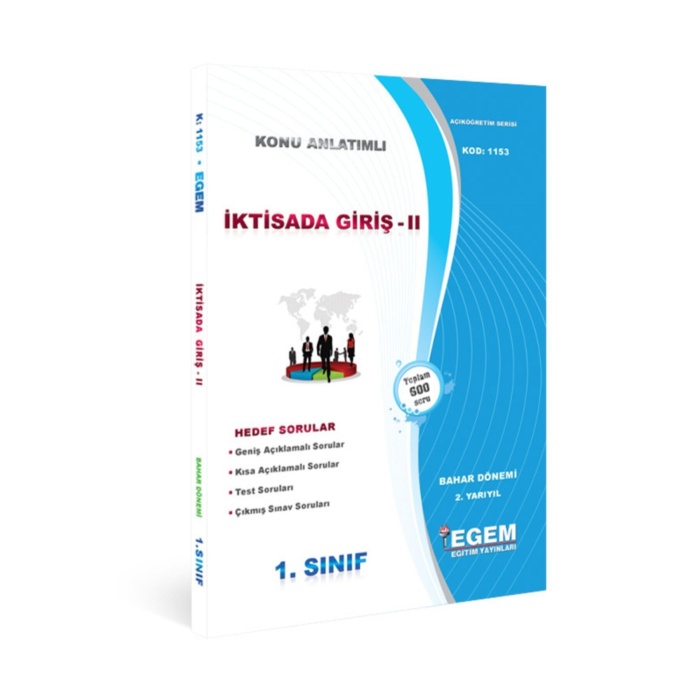 Iktisada Giriş-ıı Konu Anlatımlı Soru Bankası Bahar Dönemi(2. Yarıyıl)