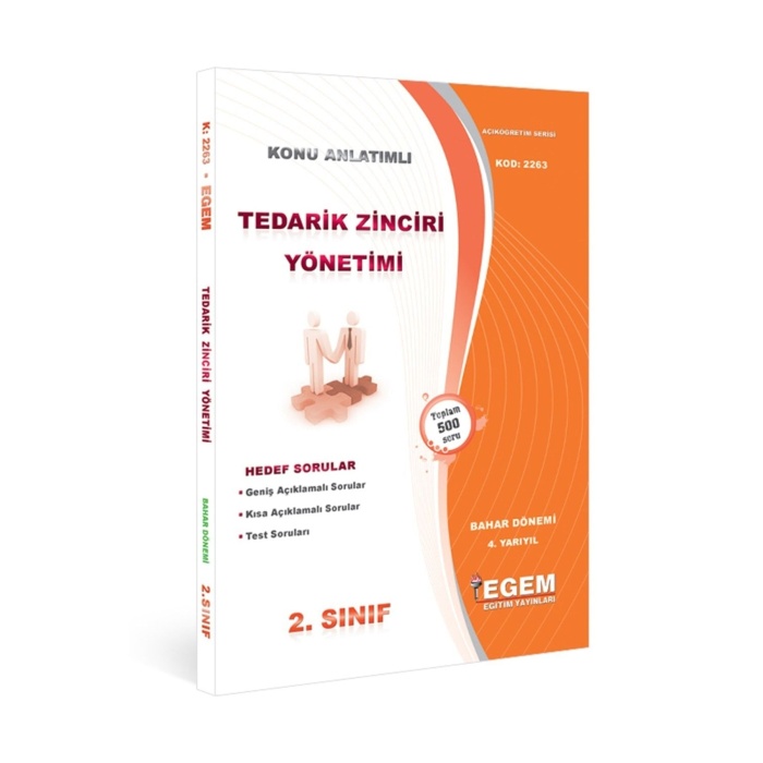 Aöf Tedarik Zinciri Yönetimi (bahar Dönemi) Konu Anlatımlı Soru Bankası