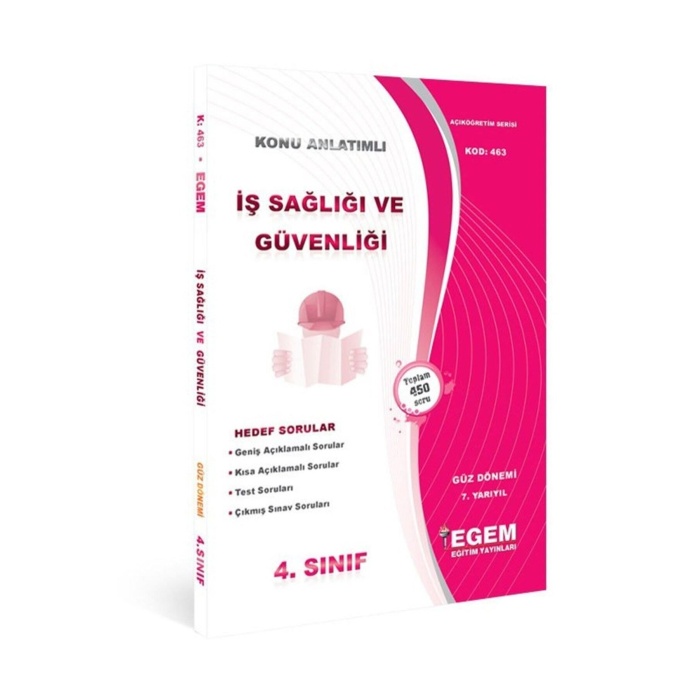 Açık Öğretim Iş Sağlığı Ve Güvenliği Konu Anlatımlı Soru Bankası