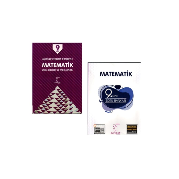 Karekök 9.sınıf Matematik Konu Anlatım-soru Bankası Seti