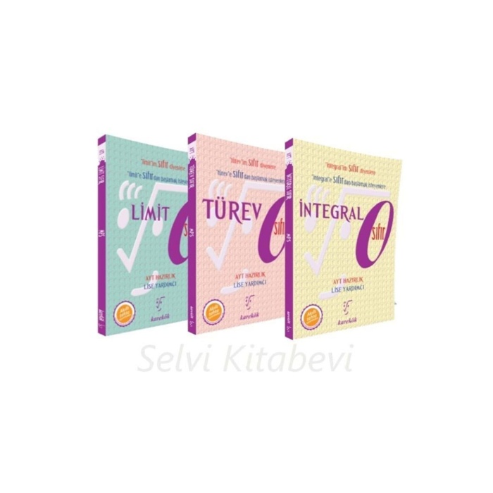 Karekök Sıfır Limit-türev-integral 3lü Set