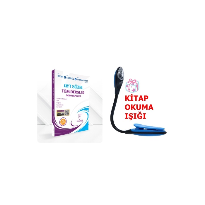 AYT Sözel Tüm Dersler Soru Bankası Süper Sorular + Kitap Okuma Işığı Hediye