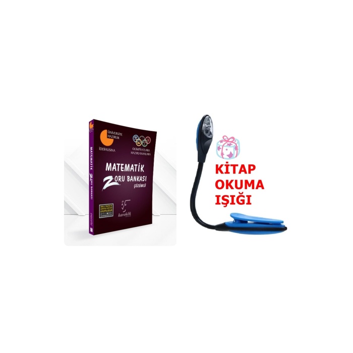 YKS Matematik Zoru Soru Bankası + Kitap Okuma Işığı Hediye