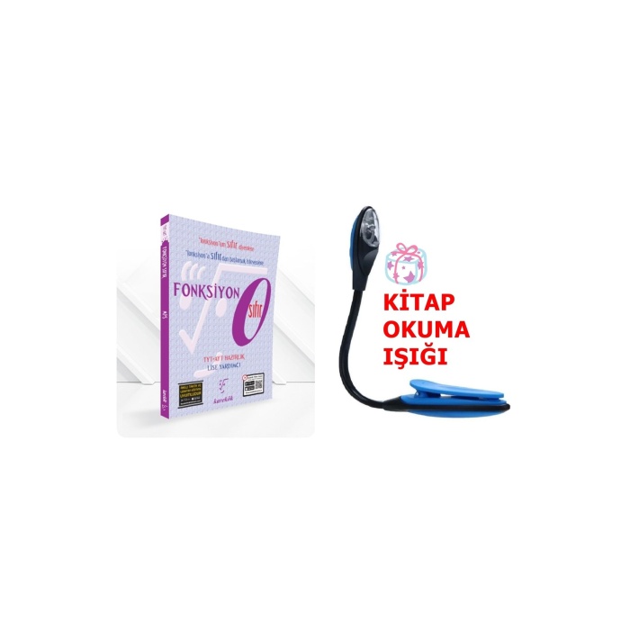TYT-AYT Fonksiyon Sıfır Modüler Piramit Sistemiyle Konu Anlatımlı Soru + Kitap Okuma Işığı Hediye