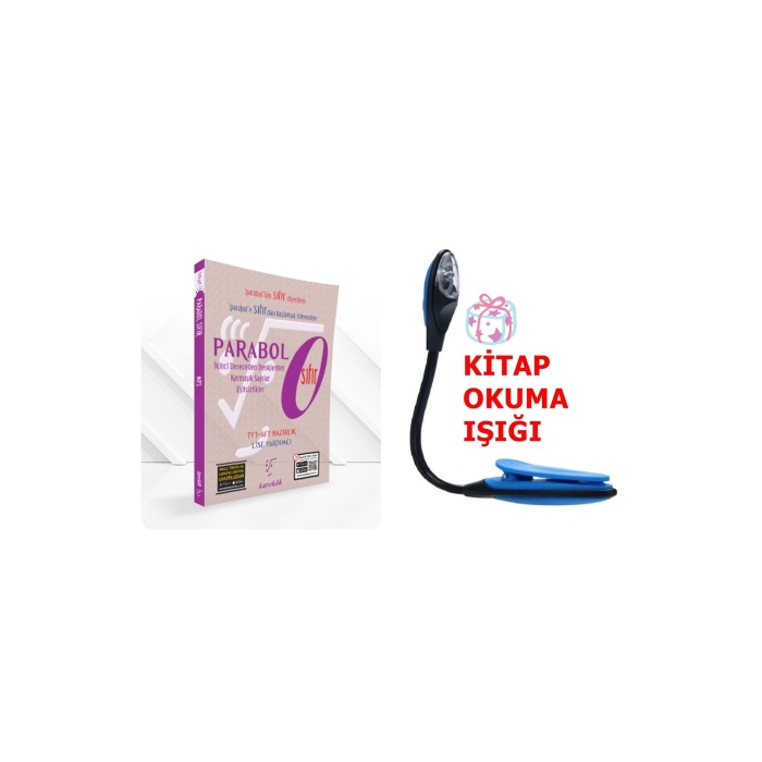 TYT-AYT Parabol Sıfır Serisi Modüler Piramit Sistemiyle Konu Anlatımlı Soru + Kitap Okuma Işığı