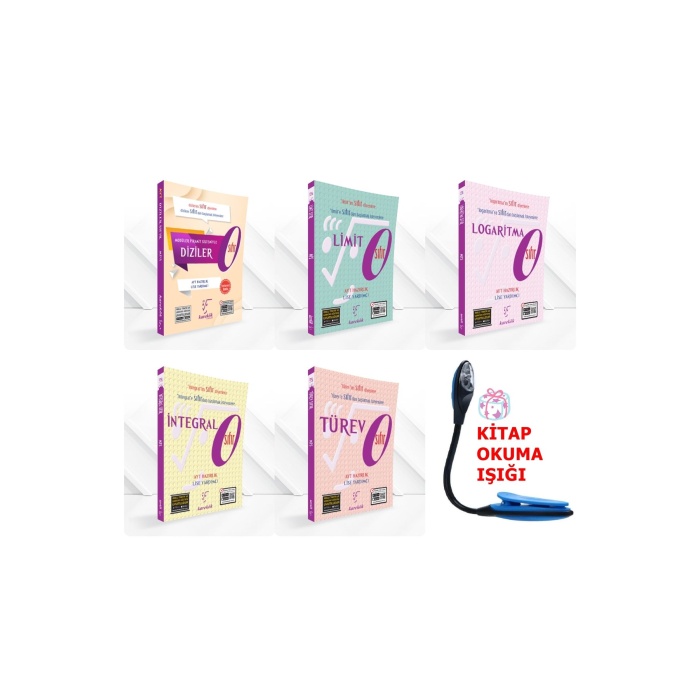 AYT Sıfır Serisi Modüler Piramit Sistemiyle Konu Anlatımlı Soru Set + Kitap Okuma Işığı hediye