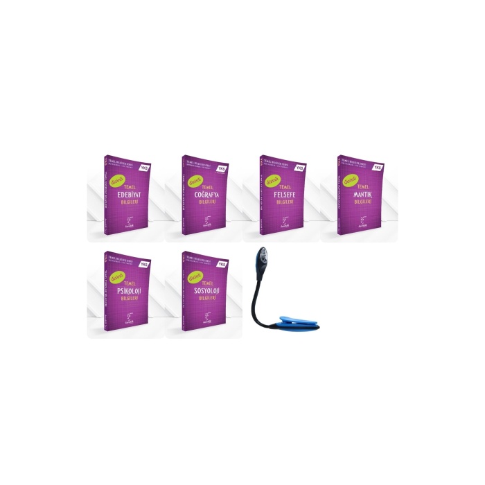 YKS Dizinler Serisi Kazandıran Set + Kitap Okuma Işığı Hediye