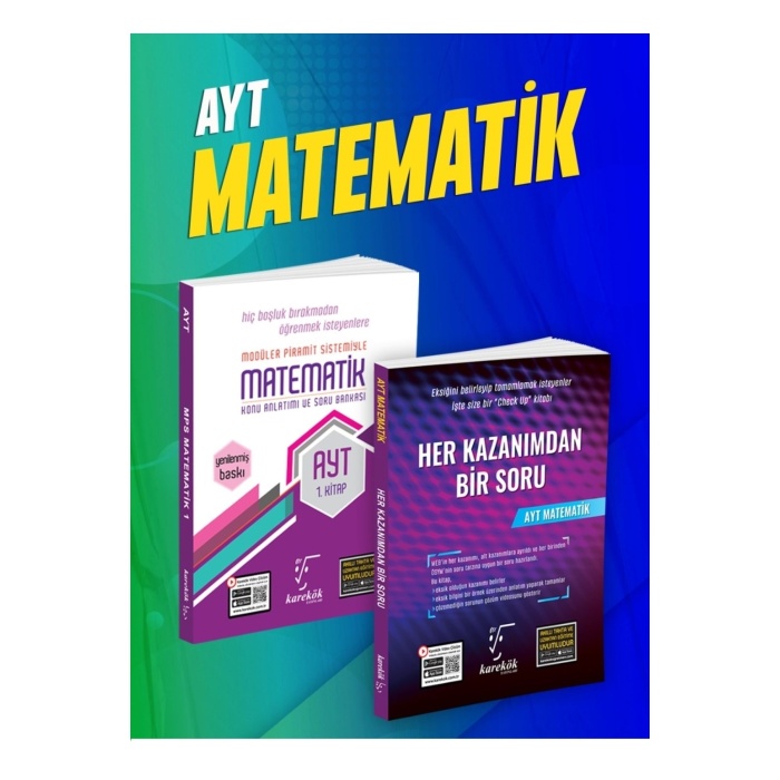 Yeni AYT Matematik-1 Ve Her Kazanımdan Bir Soru AYT Matematik Seti