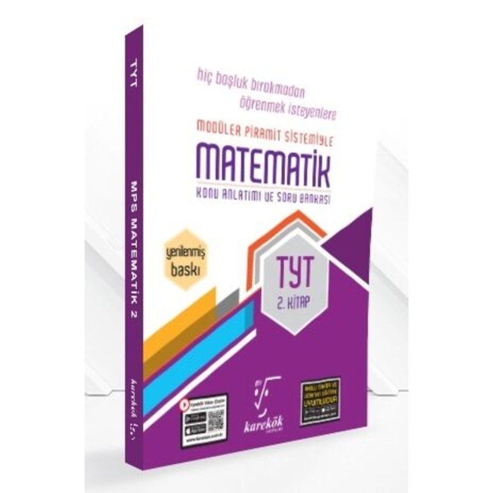 Karekök TYT Matematik - 2 MPS Modüler Piramit Sistemi İle Yeni