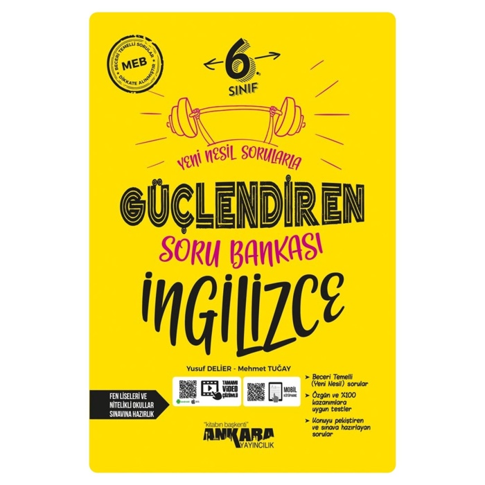 Güncel 6.Sınıf İngilizce Yeni Nesil Sorularla Güçlendiren Soru Bankası