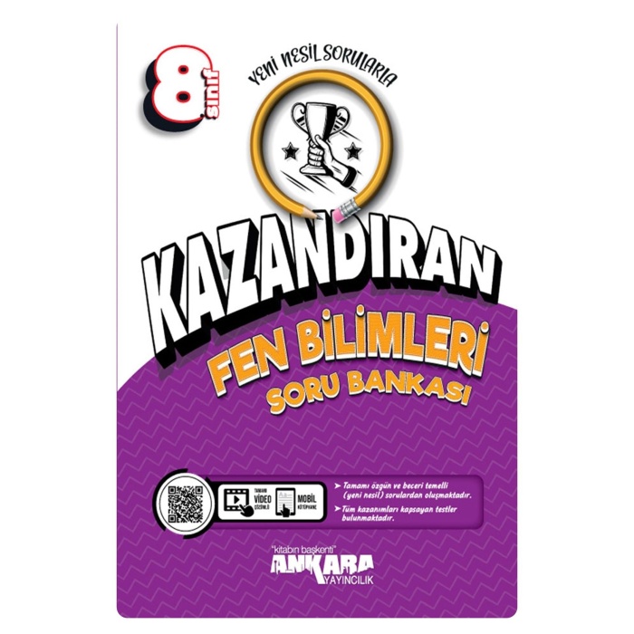 2024 Müf. 8.Sınıf LGS Kazandıran Fen Bilimleri Soru Bankası + Güçlendiren 32 Hafta Kazanım Deneme +
