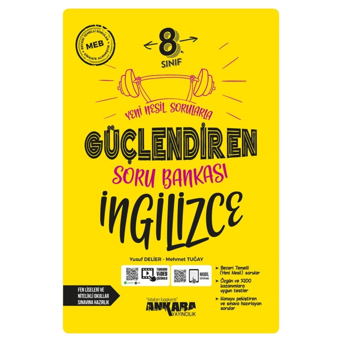 2024 Müf. 8.Sınıf LGS Sözel Güçlendiren-Kazandıran Soru + 32 Hafta Kazanım Deneme Seti Yeni Nesil S