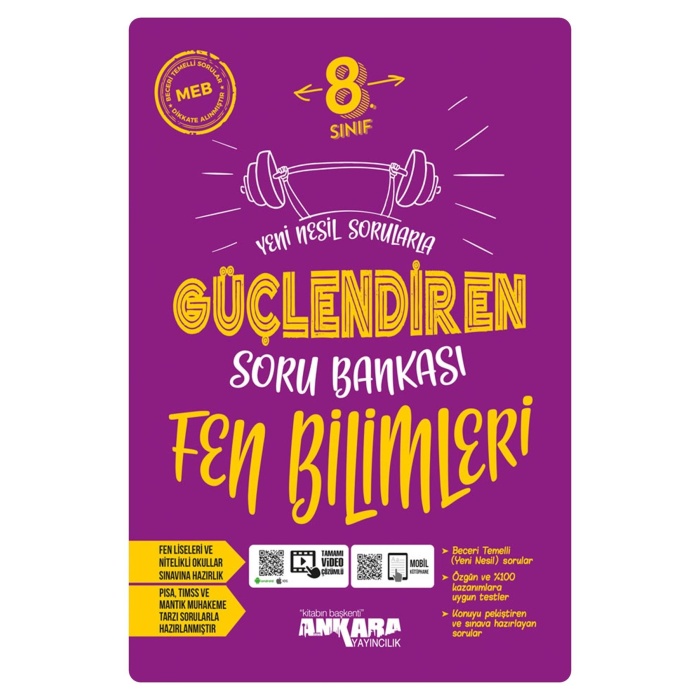 2024 Müf. 8.Sınıf LGS Güçlendiren Soru Bankası + 32 Hafta Kazanım Denemeler Tüm Set Yeni Nesil Soru