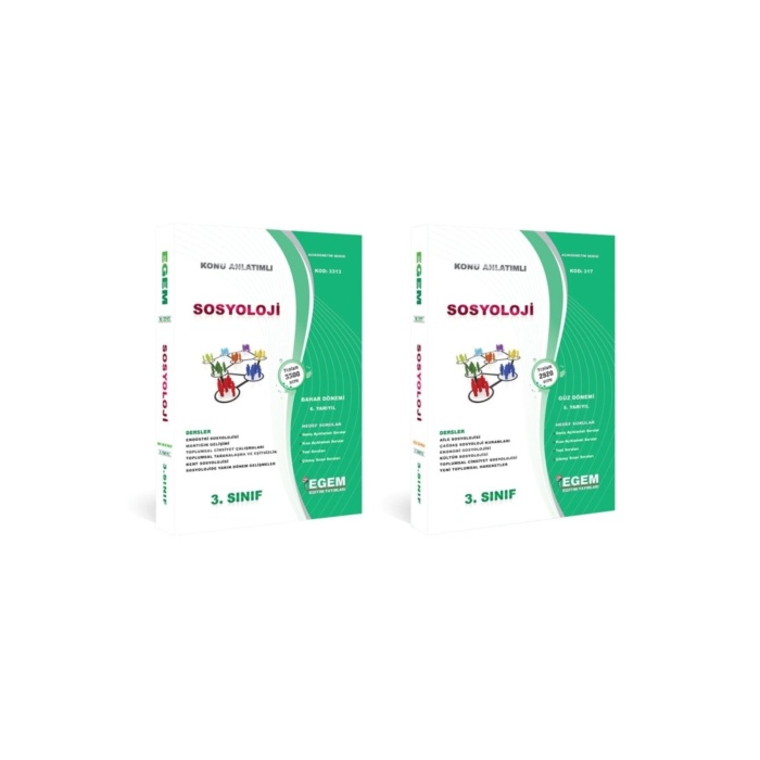 Sosyoloji 3.sınıf Güz Bahar Set