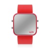 UPWATCH LED RED Dijital Led Silver Butonlu Kol Saati