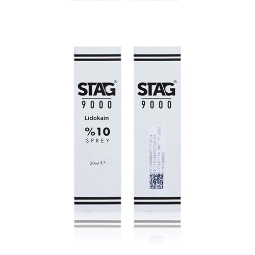 Stag 9000 Lidokain %10 Sprey 20 ML (Orijinal)