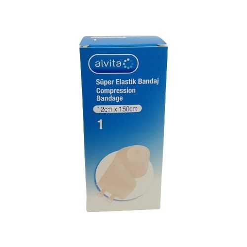 Alvita Süper Elastik Bandaj 12cmx150cm