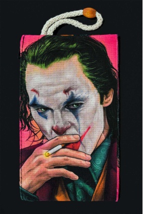 Joker Tek Gözlü Kalem Kutusu Makyaj Çantası Kalemlik Para Çantası - KAL0008