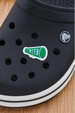 Yeşil Cheer Crocs Süsü Bileklik Terlik Süsü Charm Terlik Aksesuarı - CRS0172