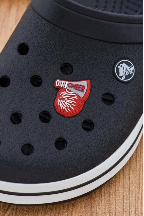 Kırmızı Cheer Crocs Süsü Bileklik Terlik Süsü Charm Terlik Aksesuarı - CRS0157