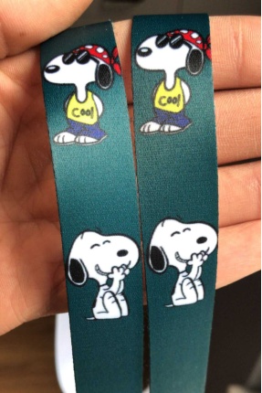 Snoopy Yaka Kartı Boyun Askı İpi Telefon Askı İpi - ASK0213