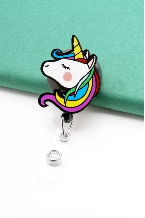 Unicorn Tek Boynuzlu At Yoyo Yaka Kartığı Yoyo Kartlık - YOY0070