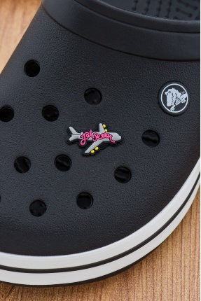 Jet Uçak Jibbitz Crocs Süsü Bileklik Terlik Süsü Charm Terlik Aksesuarı - CRS0151