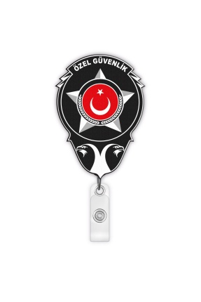 Özel Güvenlik Yoyo Yaka Kartığı Yoyo Kartlık - YOY0098