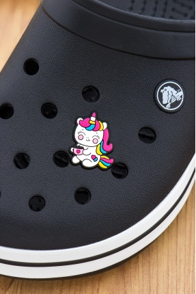 Tek Boynuzlu At Unicorn Bileklik Terlik Süsü Charm Terlik Aksesuarı - CRS0396