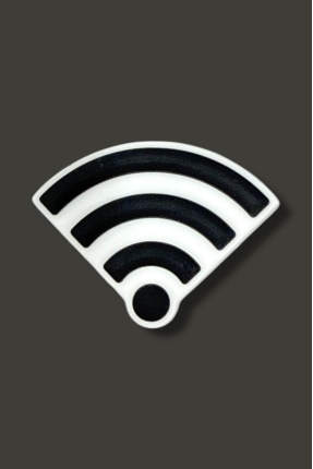 WLAN Wireless Wifi Terlik Süsü Charm Terlik Aksesuarı - CRS0767