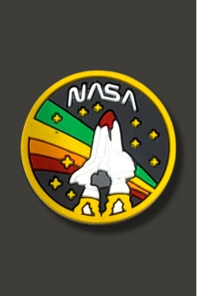 Galaksi Uzay Mekiği Astronot Terlik Süsü Charm Terlik Aksesuarı - CRS0773