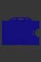 Koyu Mavi Lacivert Yatay Kart Kabı Kart Kılıfı Yaka Kartı Kart Koruyucu - KRT0007