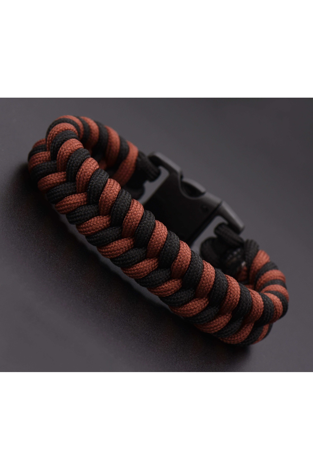 Kamuflaj Kızıl Paracord Bileklik - PAR0080